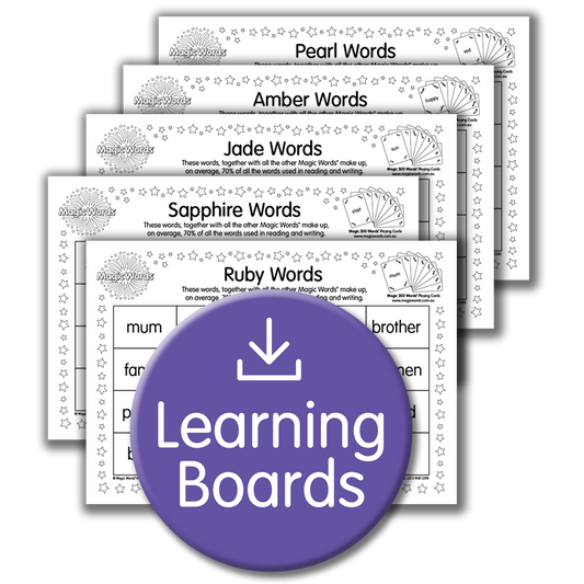 Magic 300 Words eLearning Boards